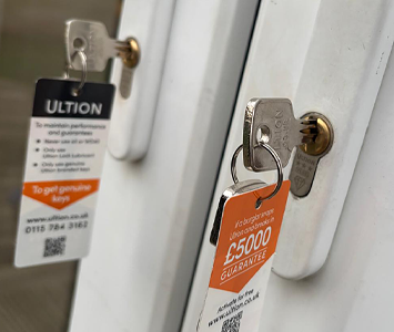 Patio door lock replacement in Bradford