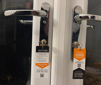 uPVC patio doors we new high-security door locks fitted