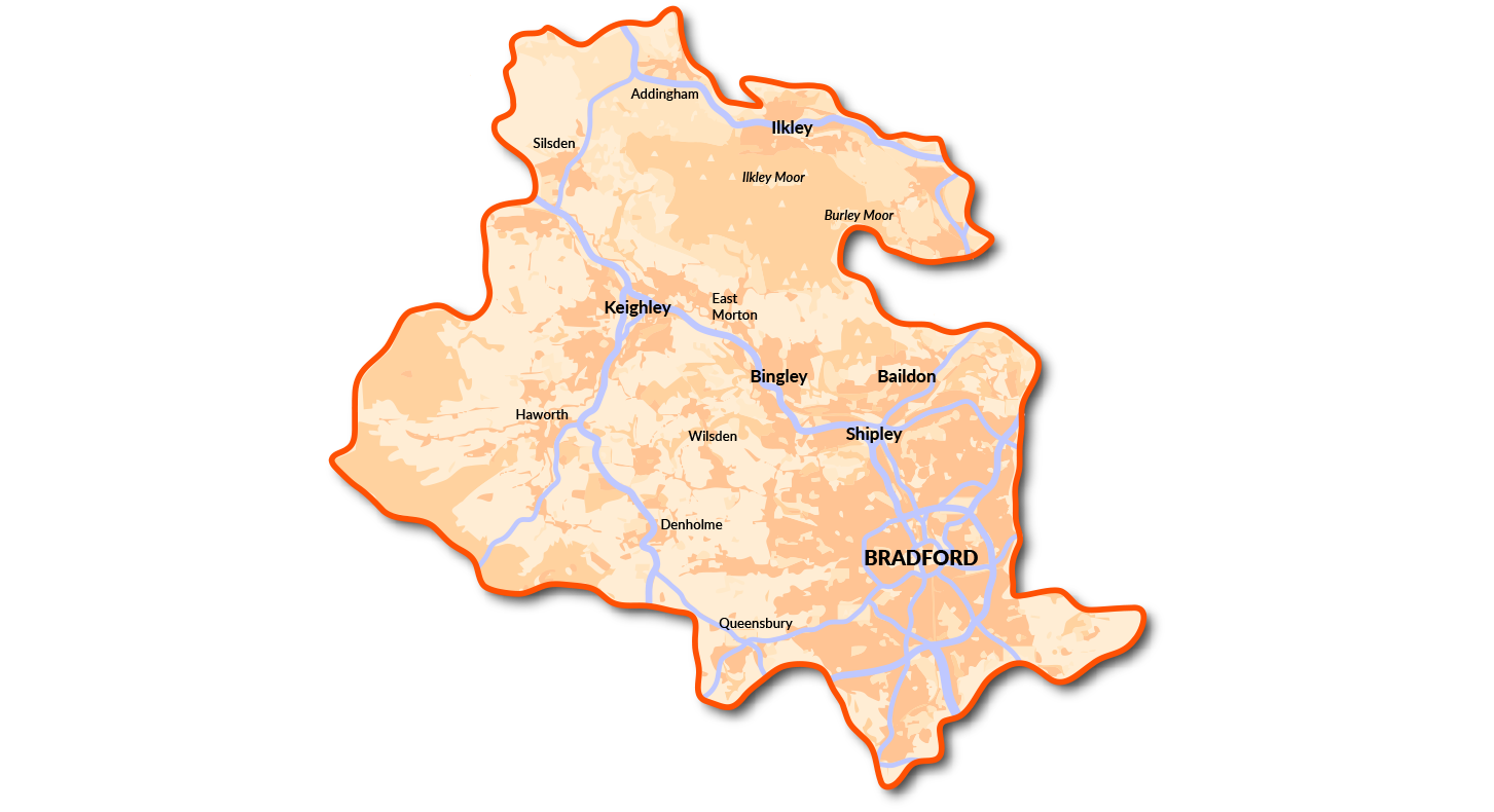 Map of Sheffield